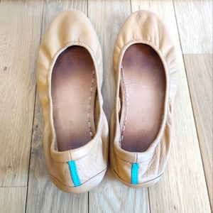 Tieks Ballet Tan Flats Size 10